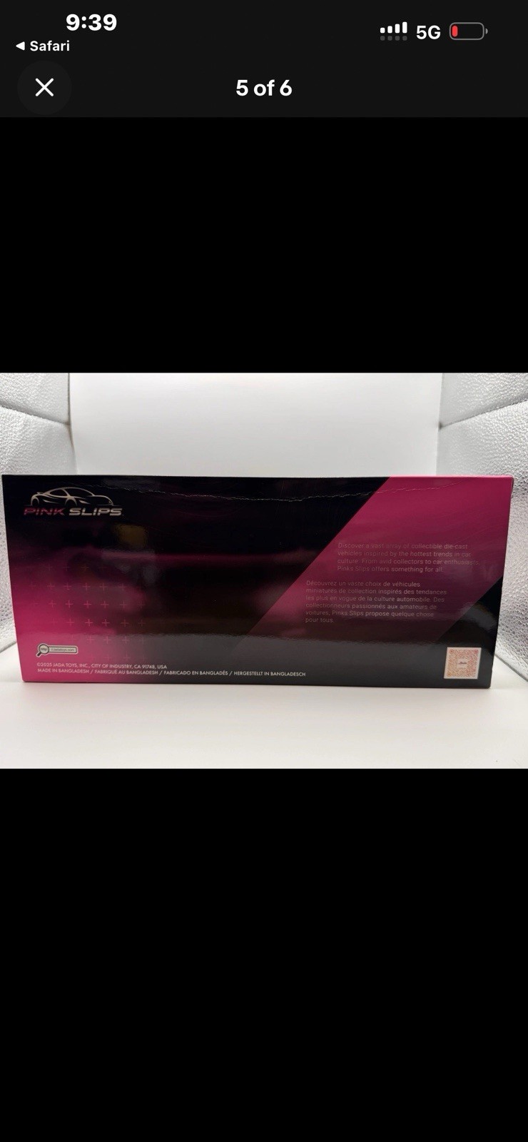Jada Pink Slips Nissan GT-R R35 LBWK – Liberty Walk Body Kit 2.0 Red NEW