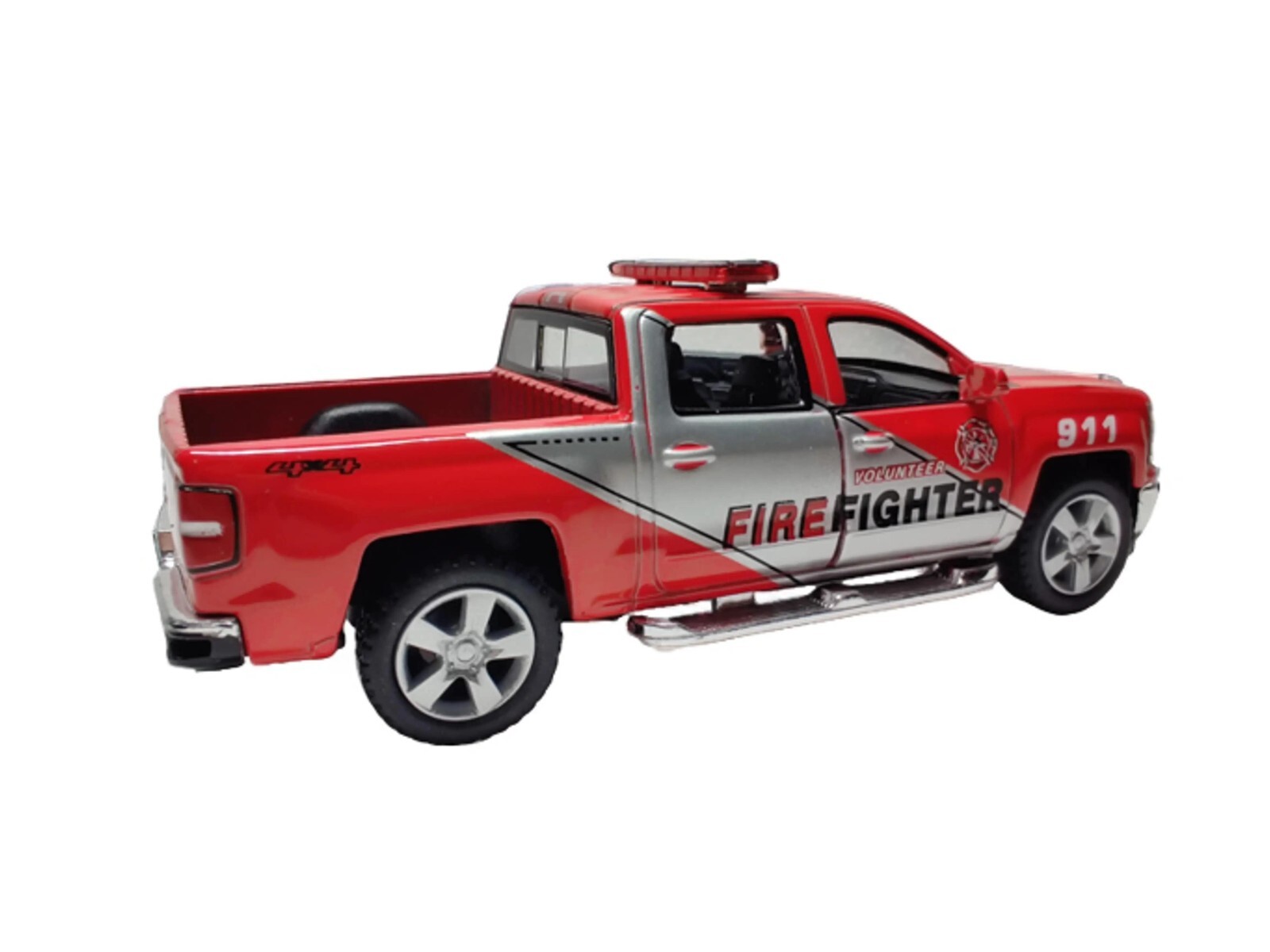 KINSMART 1:46 scale 2014 CHEVROLET SILVERRADO fire fighter diecast model toy car