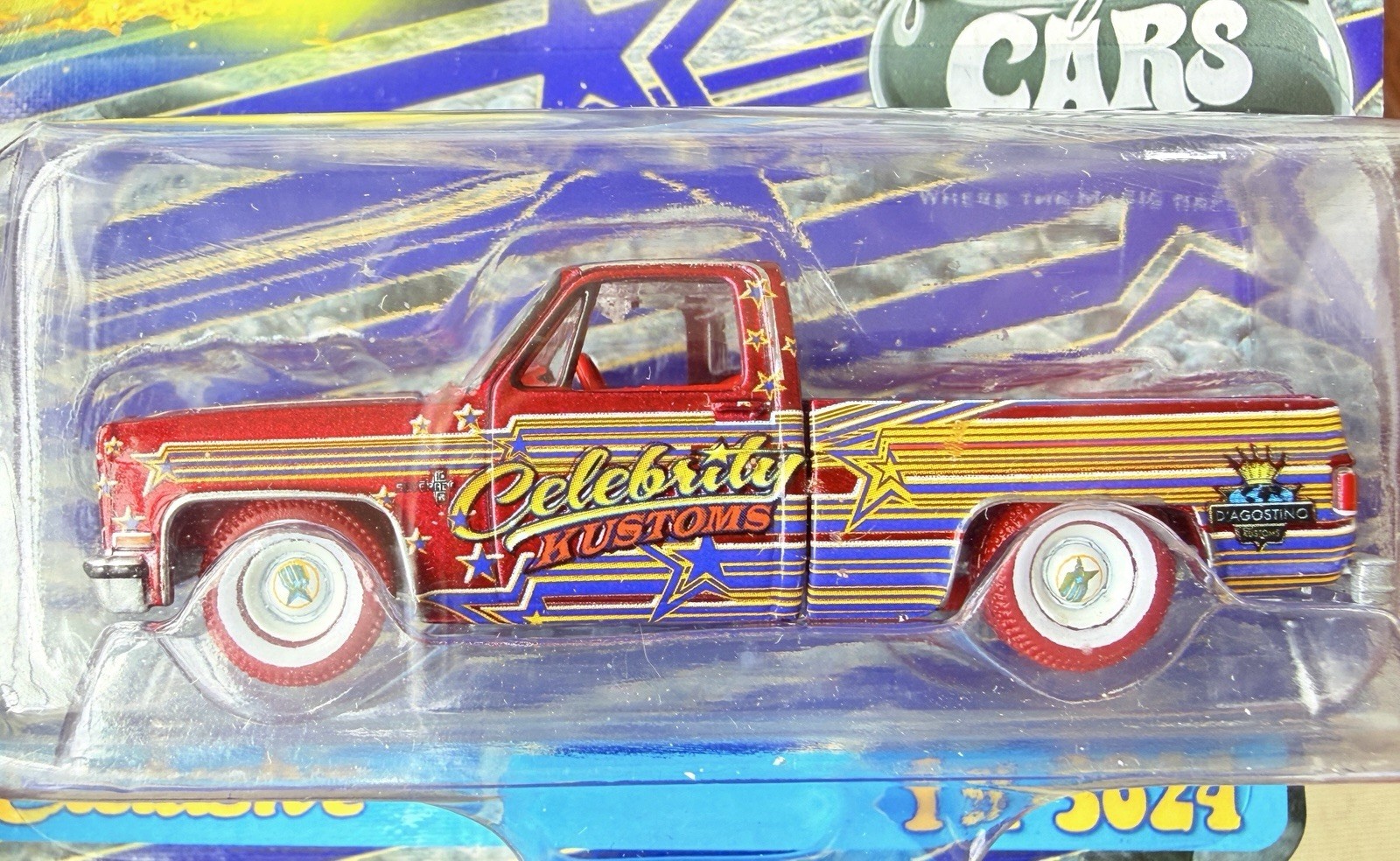 2022 Auto World Ultra Red Chase 1983 Chevy Silverado Celebrity Kustoms Super Con
