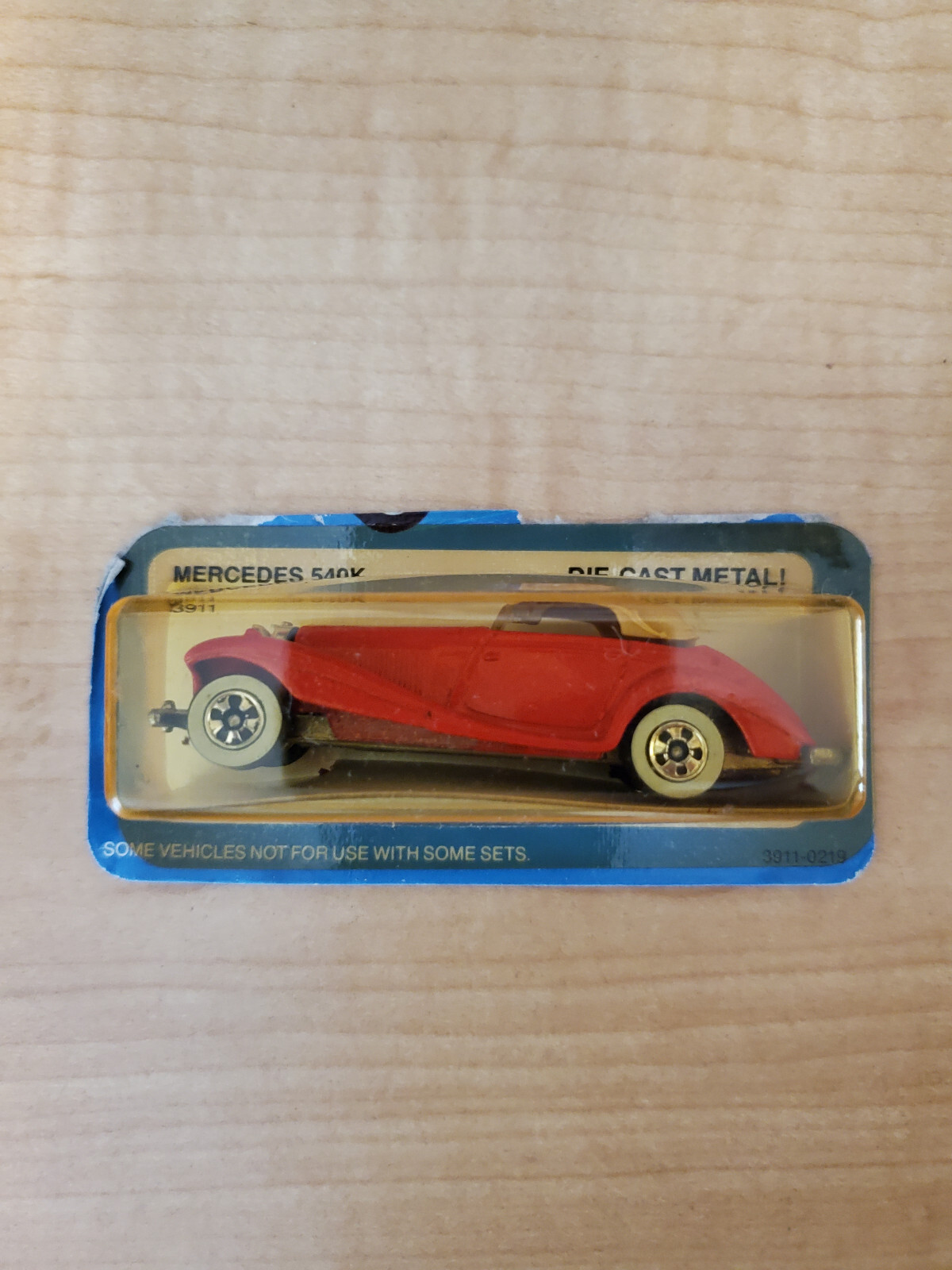 1982 Hot Wheels Mercedes 540K #3911 new in package.