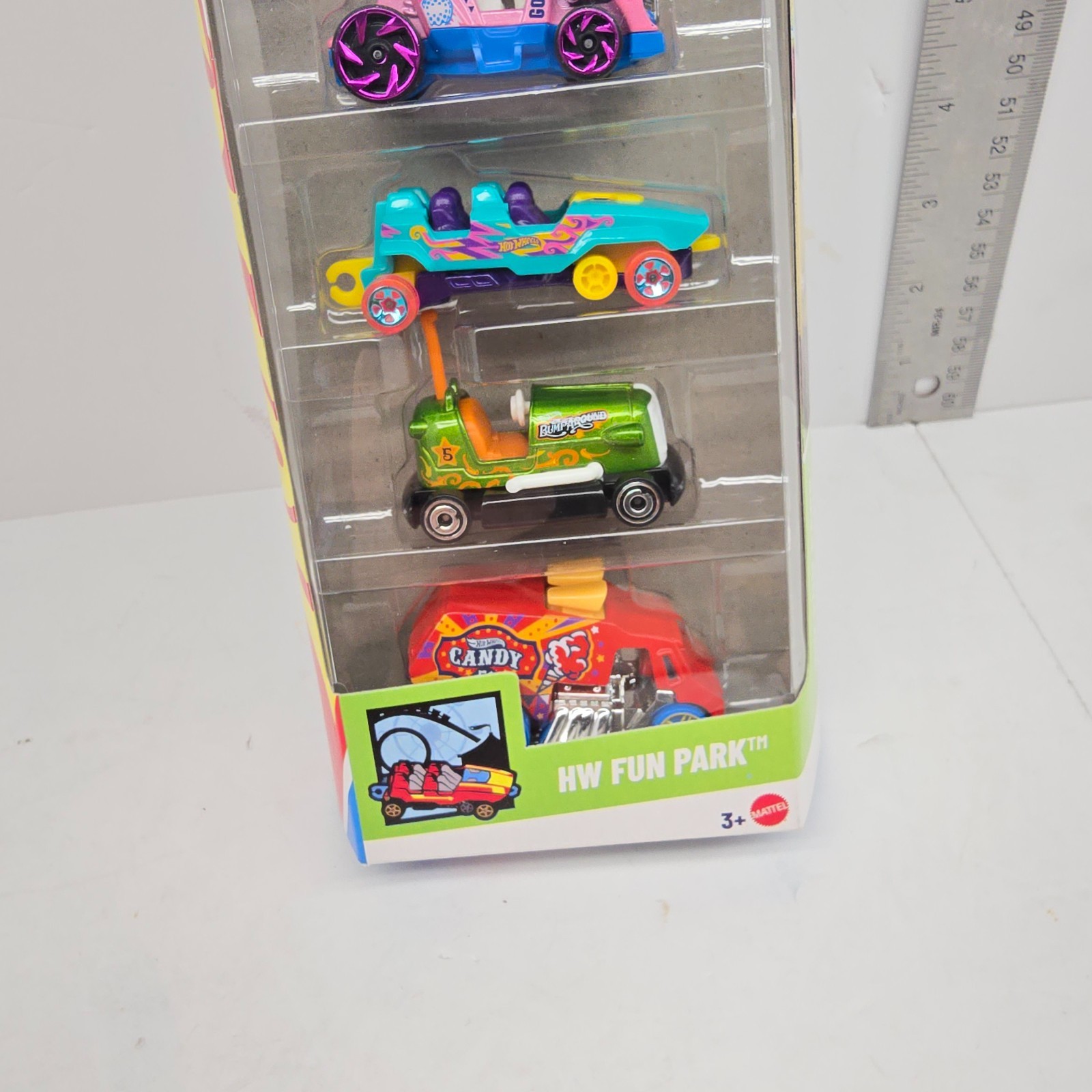 Hot Wheels 2025 Newest 5 pack HW Fun Amusement Park Roller-coaster Cars Toys