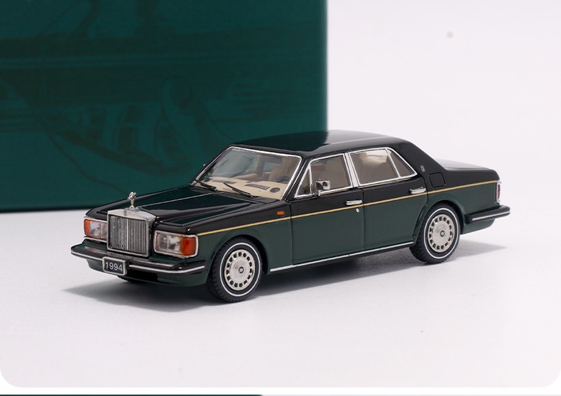 GFCC 1:64 Rolls Royce Silver Spur III Alloy Diecast-Luxury Collectible Car Gift