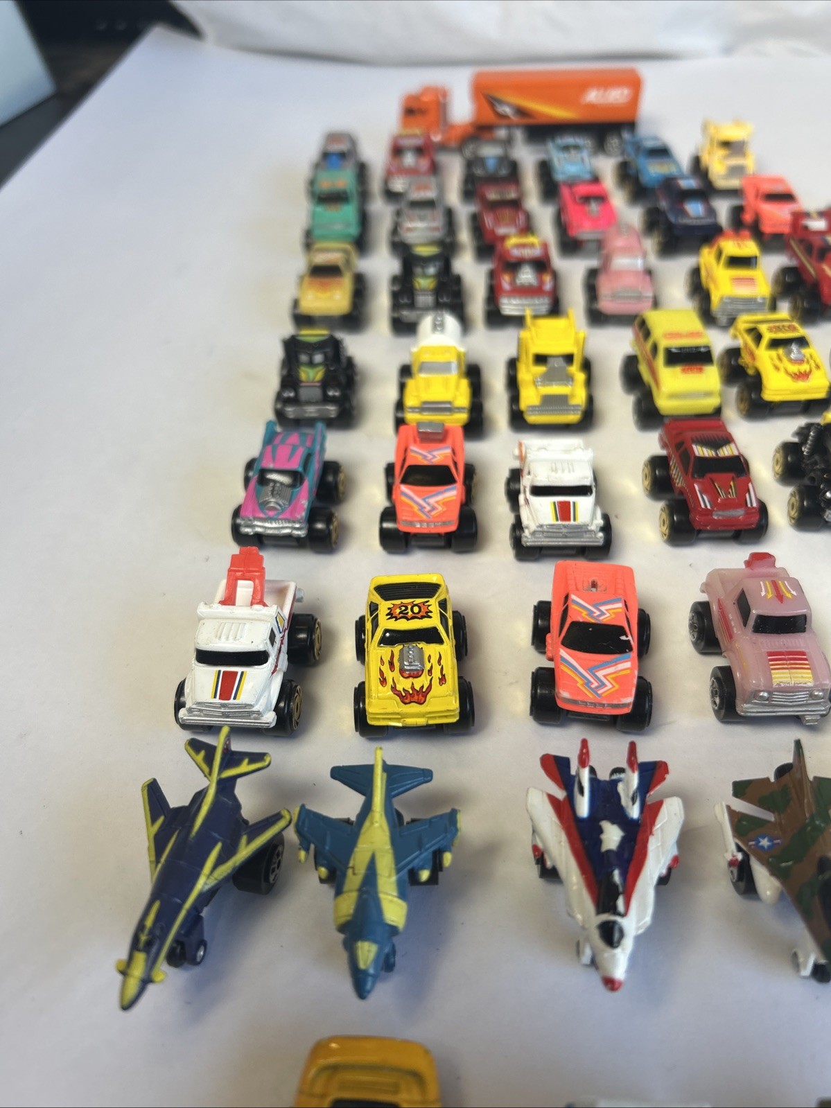 ROAD CHAMPS Lot 53X Cars Diecast Planes Allied Semi (Micro)