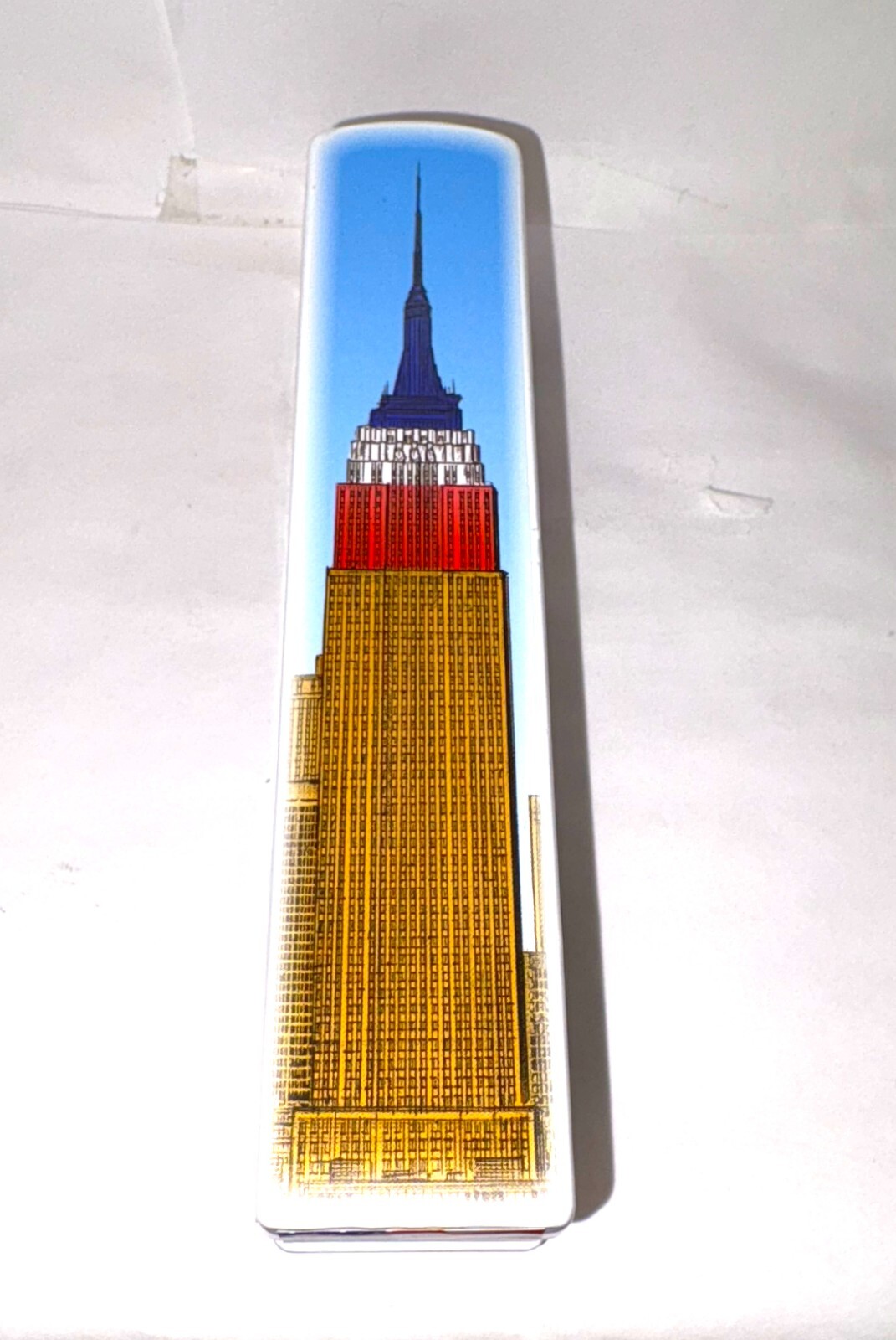 NYC Bus w/Statue Liberty, Empire St Building or Freedom Tower -Pull Back Action