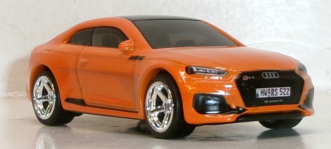 LOOSE 2026 HOT WHEELS 1:64 ORANGE AUDI RS 5 COUPE WHEEL SWAP REAL RIDERS