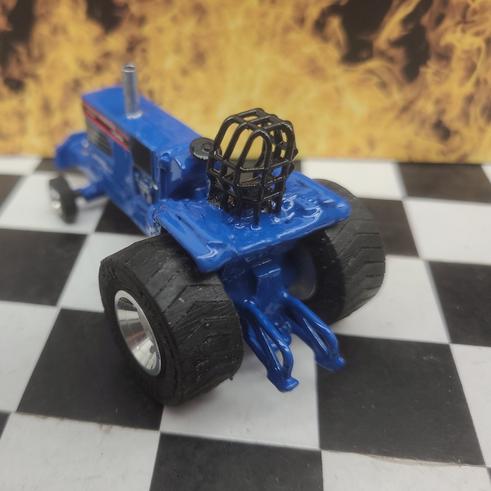 Custom Built FORD 8730 1:64 TRACTOR Pro Stock PULLER HOT ROD PULLING pull ERTL