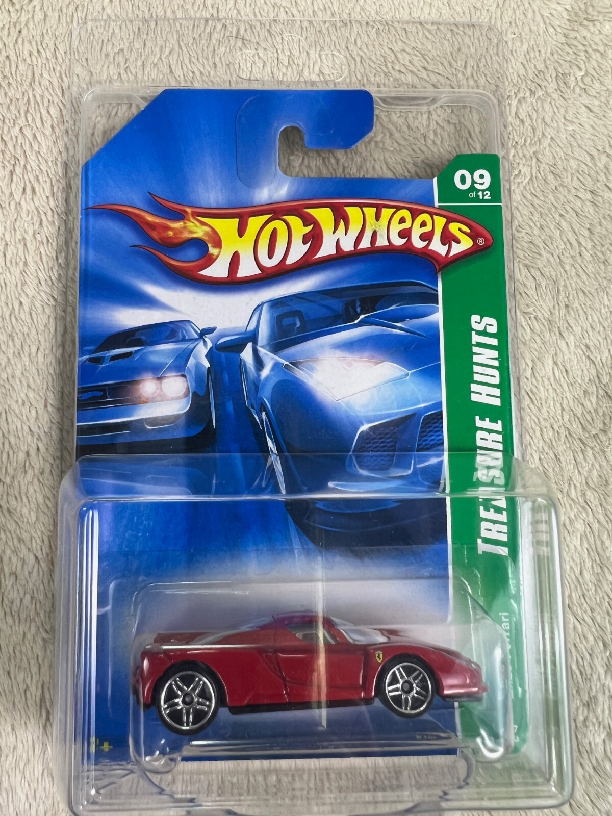 🇮🇹🇮🇹Hot Wheels Treasure Hunts Enzo Ferrari Red Seats w/Case HW16🇮🇹🇮🇹
