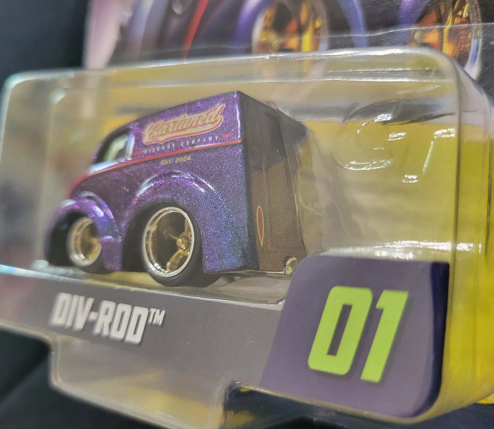 Car Tuned Series 10 Hot Rod Way Div-Rod #01 Blue Metallic 2026 CARTUNED NEW