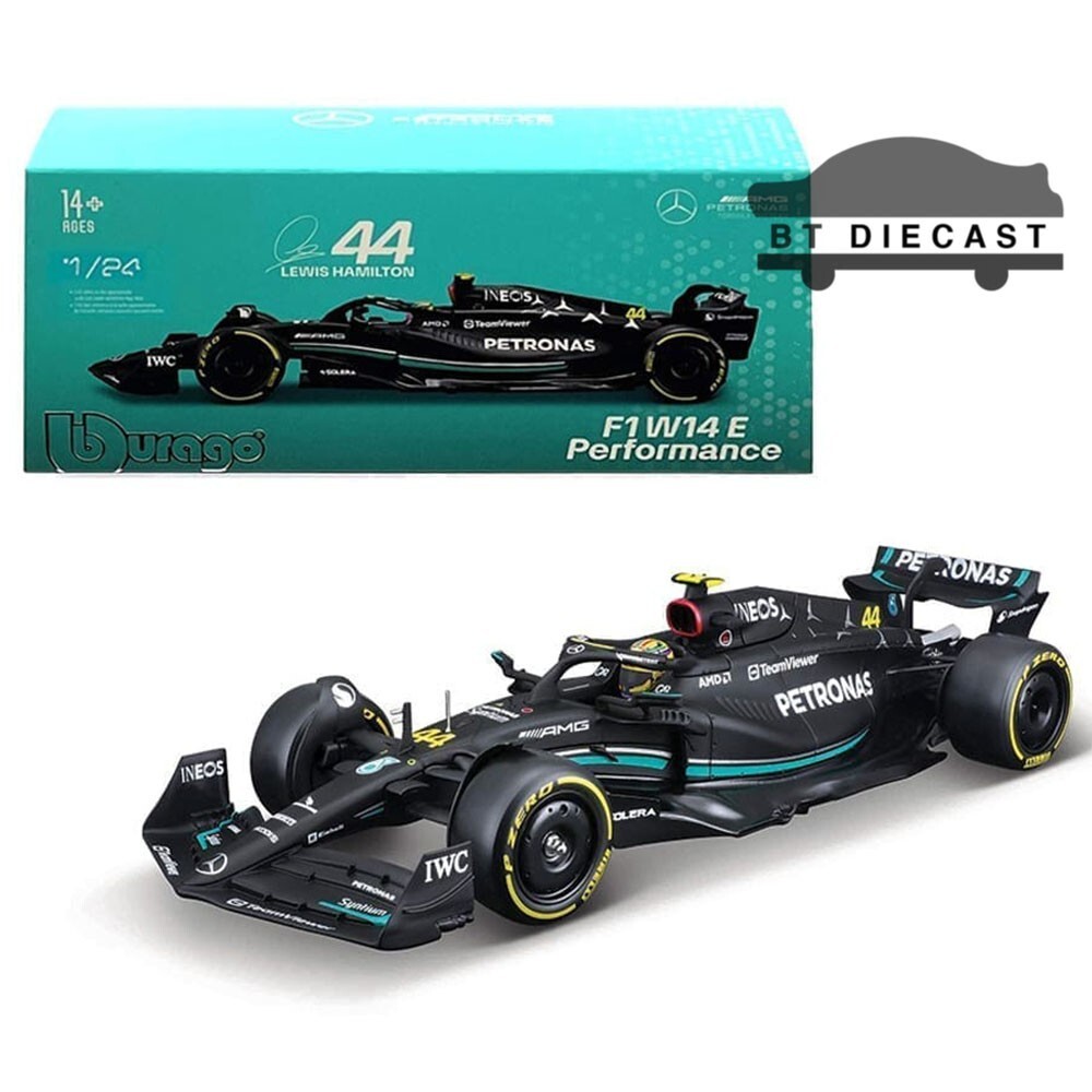BBURAGO F 1 MERCEDES AMG W14 E PERFORMANCE 2023 1/24 #44 LEWIS HAMILTON 28028 LH
