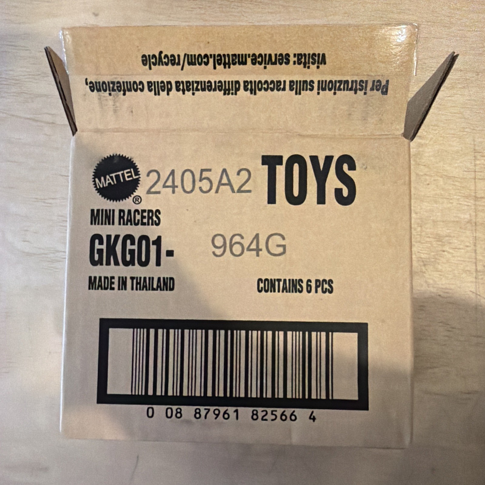 Disney Pixar Cars – Mini Racers 3 Pack (x6) – 2026 Case G