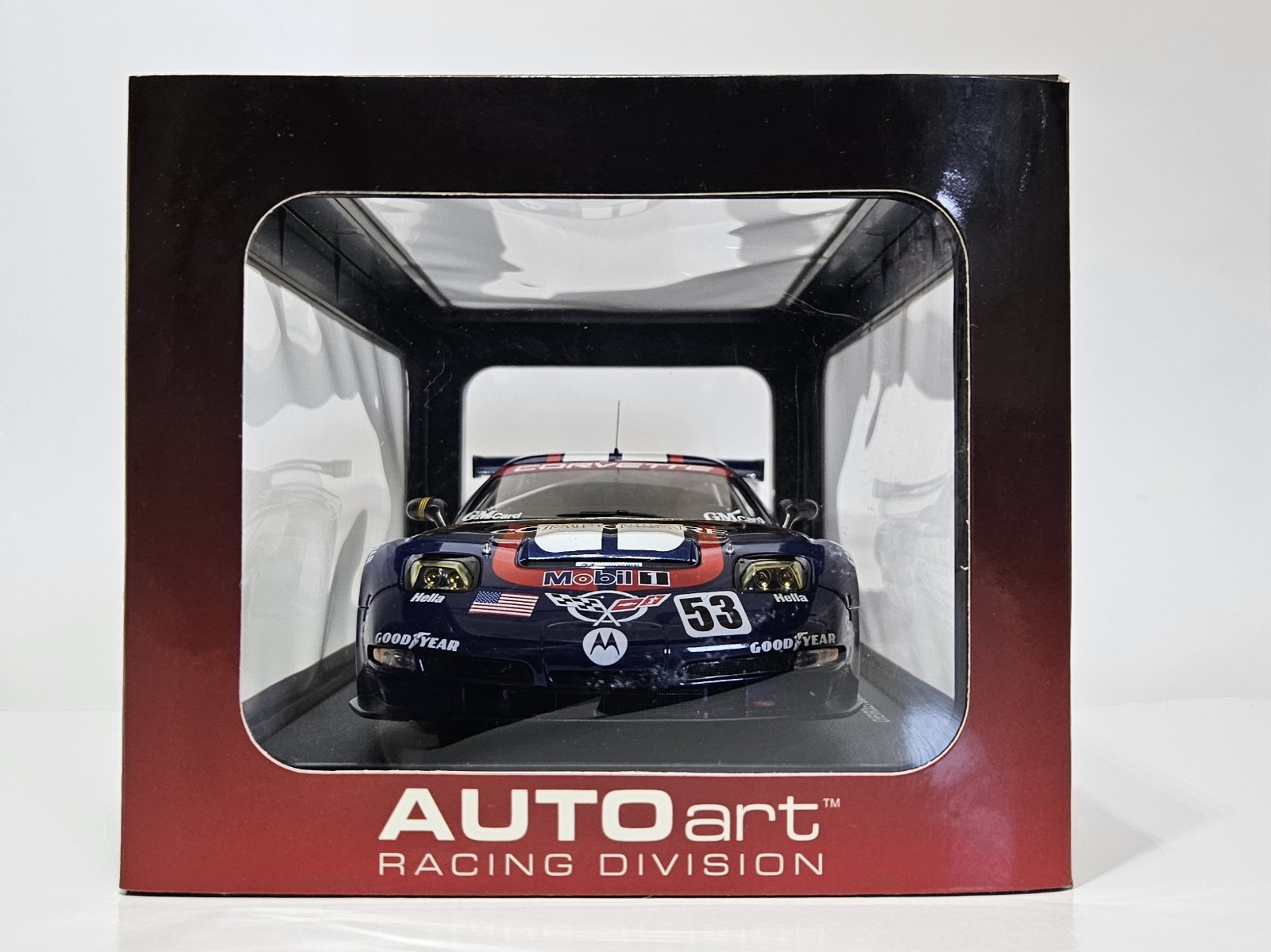 2003 Corvette C5R #53 Auto Art Racing Division 1:18 NEW SEALED 24Hrs Lemans