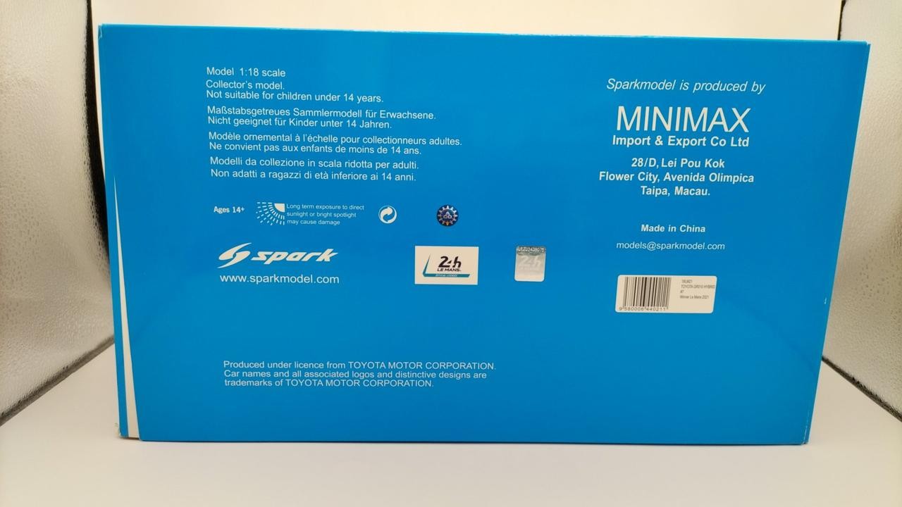 SPARK GR010 HYBRID 1/18