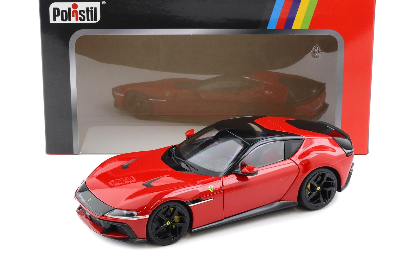 Polistil Ferrari 12Cylindri Coupe 2024 Rosso Corsa Red Diecast 1:18