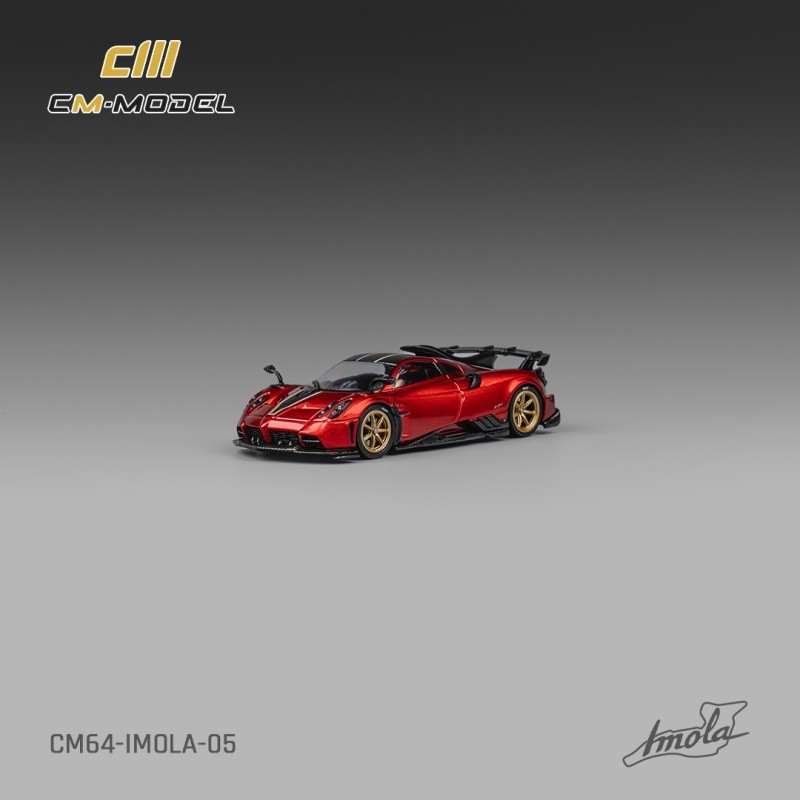 CM MODEL 1:64 Pagani Imola Metallic Red Diecast Model Car