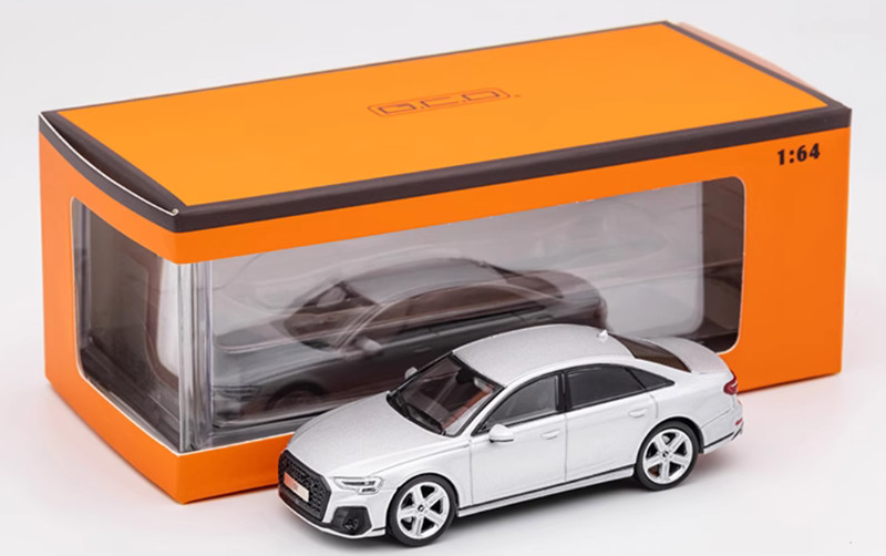 GCD 1/64 Scale Audi S8(D5) Diecast Car Model Toy Collection Gifts 4 Colors