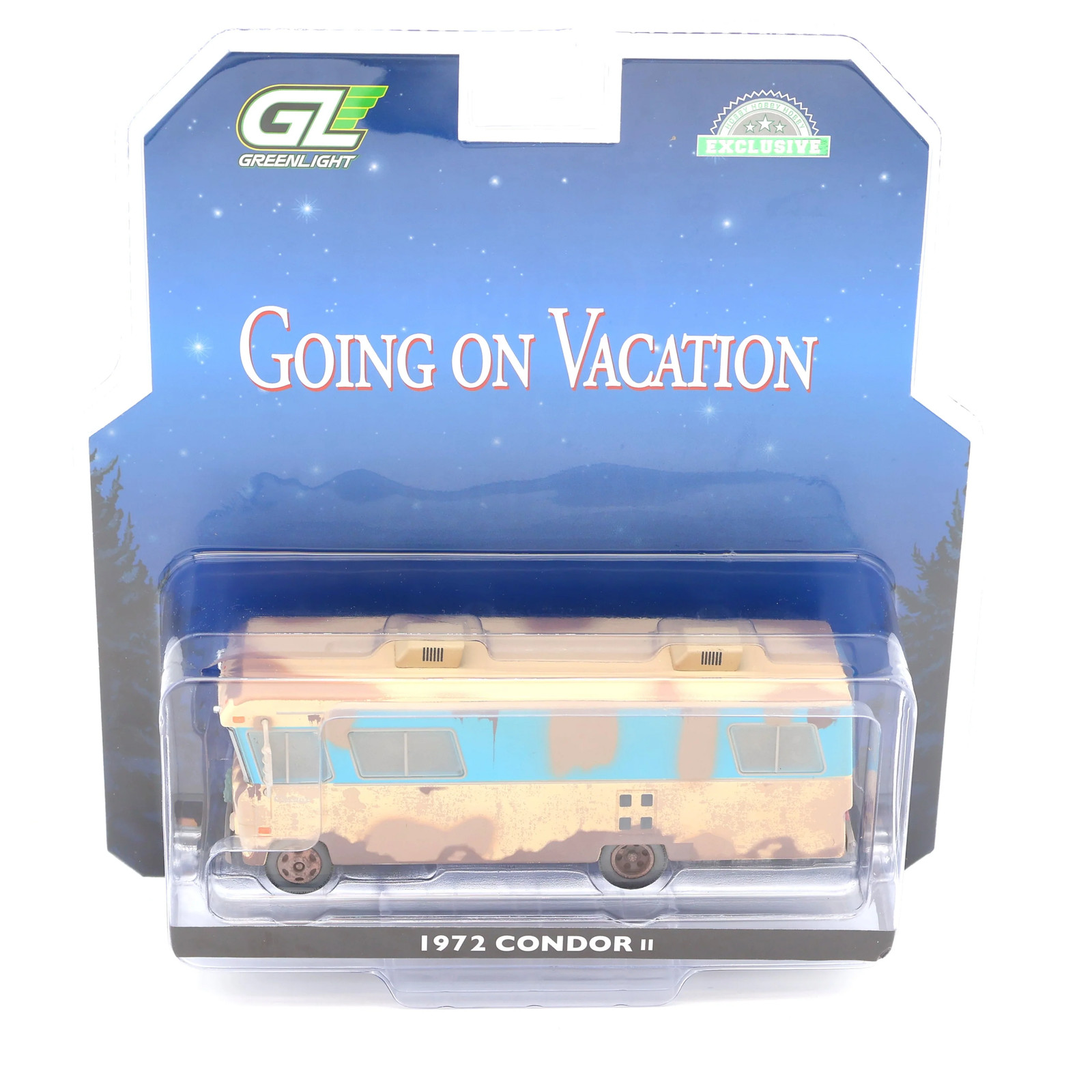 Greenlight 1972 Condor II Going on Vacation Hobby Exclusive 1:64 Diecast