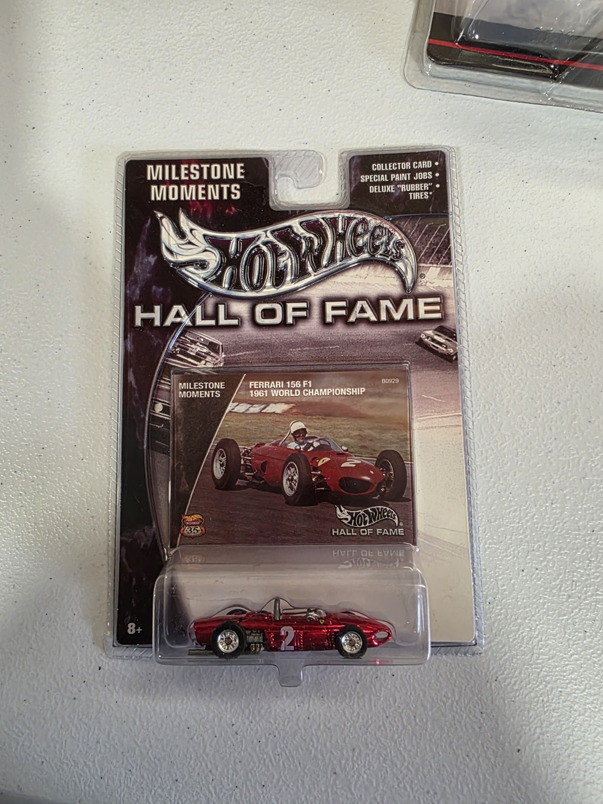 Hot Wheels Hall of Fame Milestone Moments Ferrari 156 F1 1961 Championship