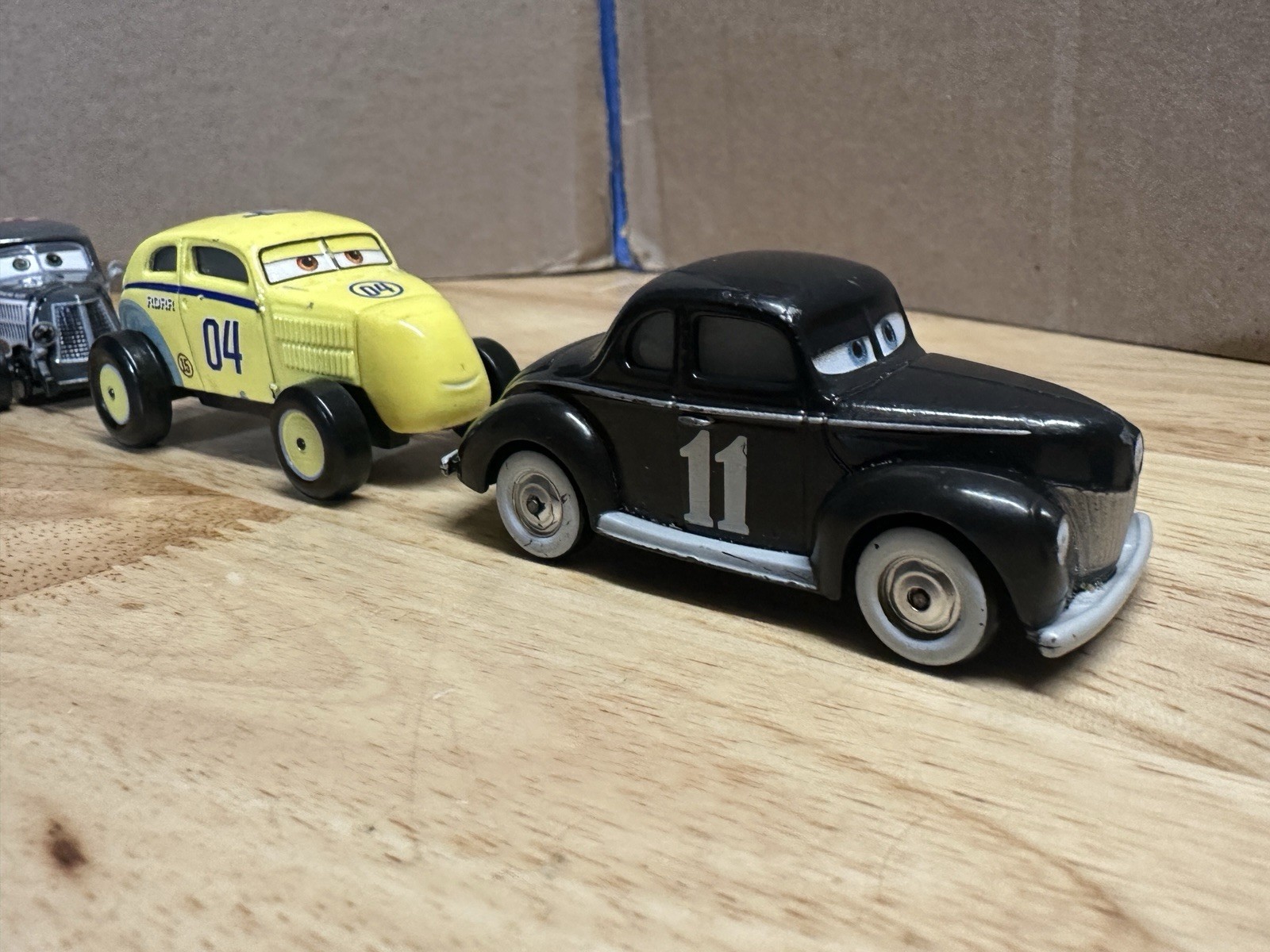 Disney Pixar Cars Diecast Lot of 5 Vintage Classic Racers 1:55 Mattel Authentic