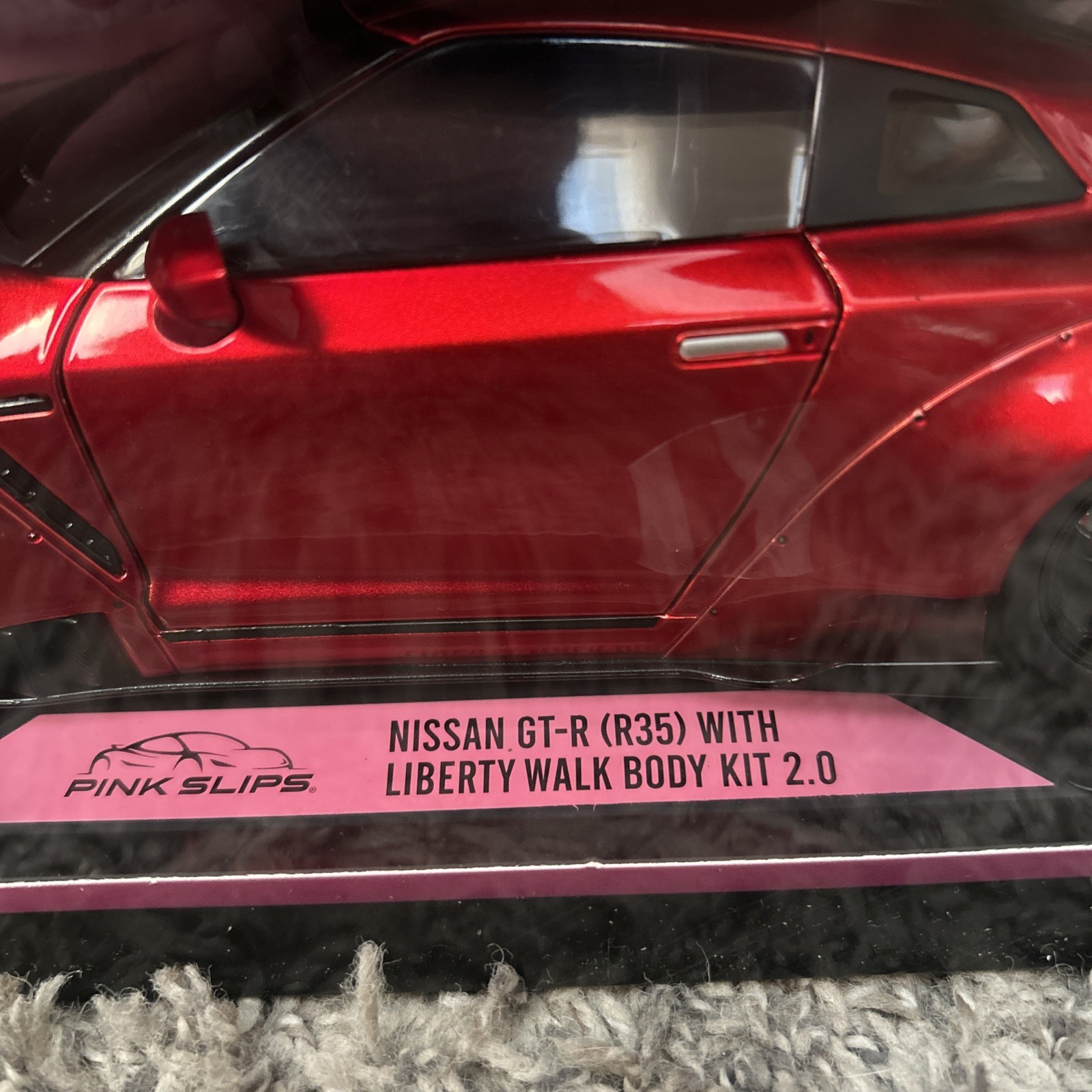 Jada Pink Slips 1:18🔥NISSAN GT-R (R35) LIBERTY WALK 2.0 RHD🔥Toyota GR Supra🔥