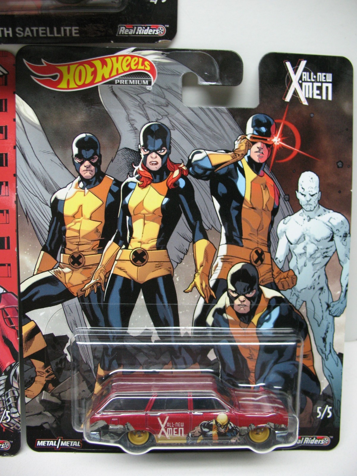 2018 Hot Wheels Premium Pop Culture Marvel X-Men Complete Set of 5