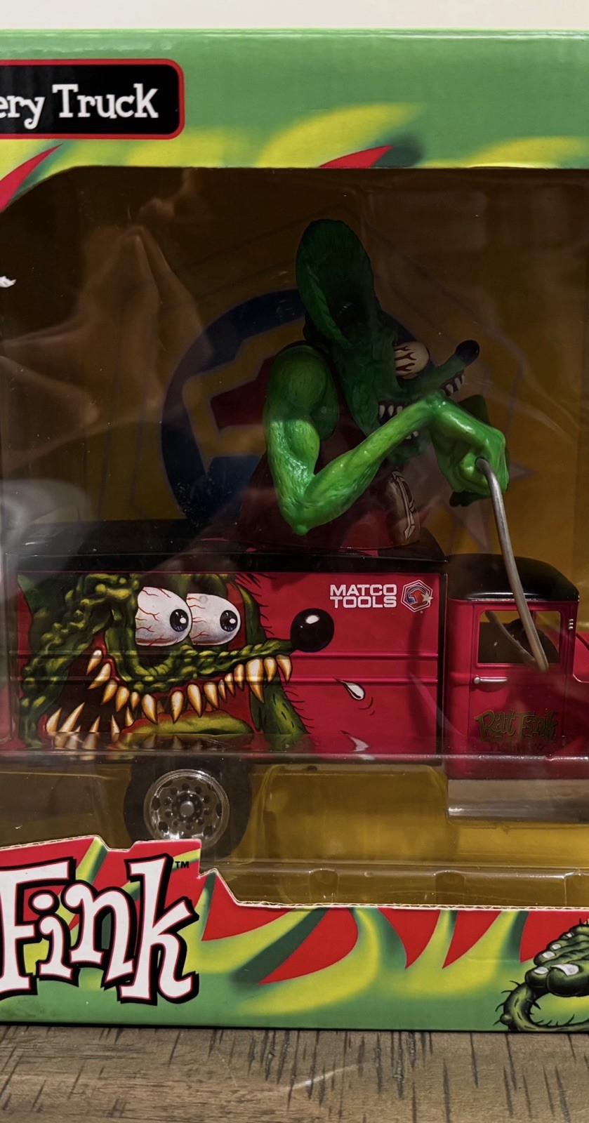 ERTL MATCO TOOLS RAT FINK “ED ROTH” 1934 GMC DELIVERY TRUCK New In Box