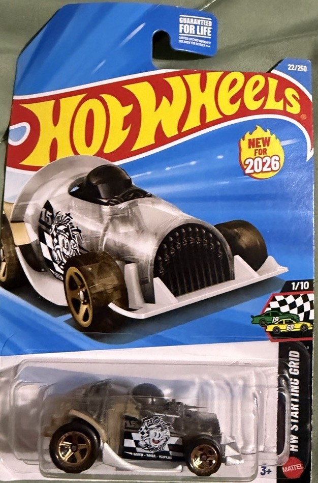 Hot Wheels Instant Boost HW Starting Grid Silver Gold Black White Car 1:64 2026