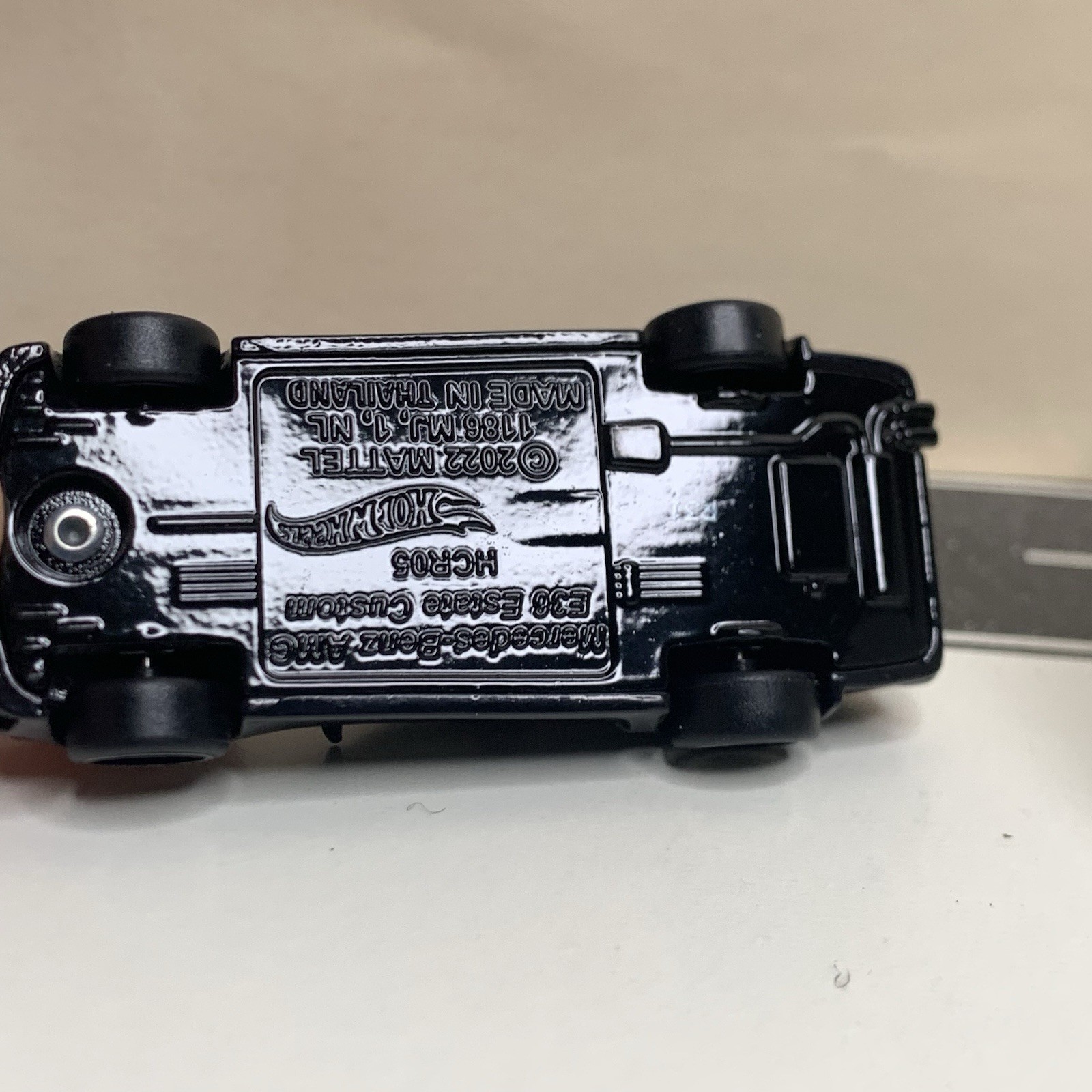 Hot Wheels Premium Boulevard #60 Mercedes-Benz AMG E36 Estate Wagon Custom Black