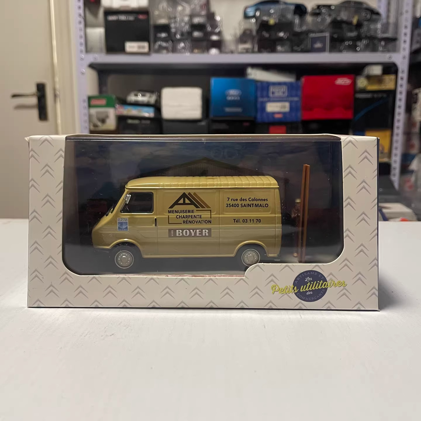 1:43 ATLAS/ELIGOR Citroen C35 BOYER Diecast Model