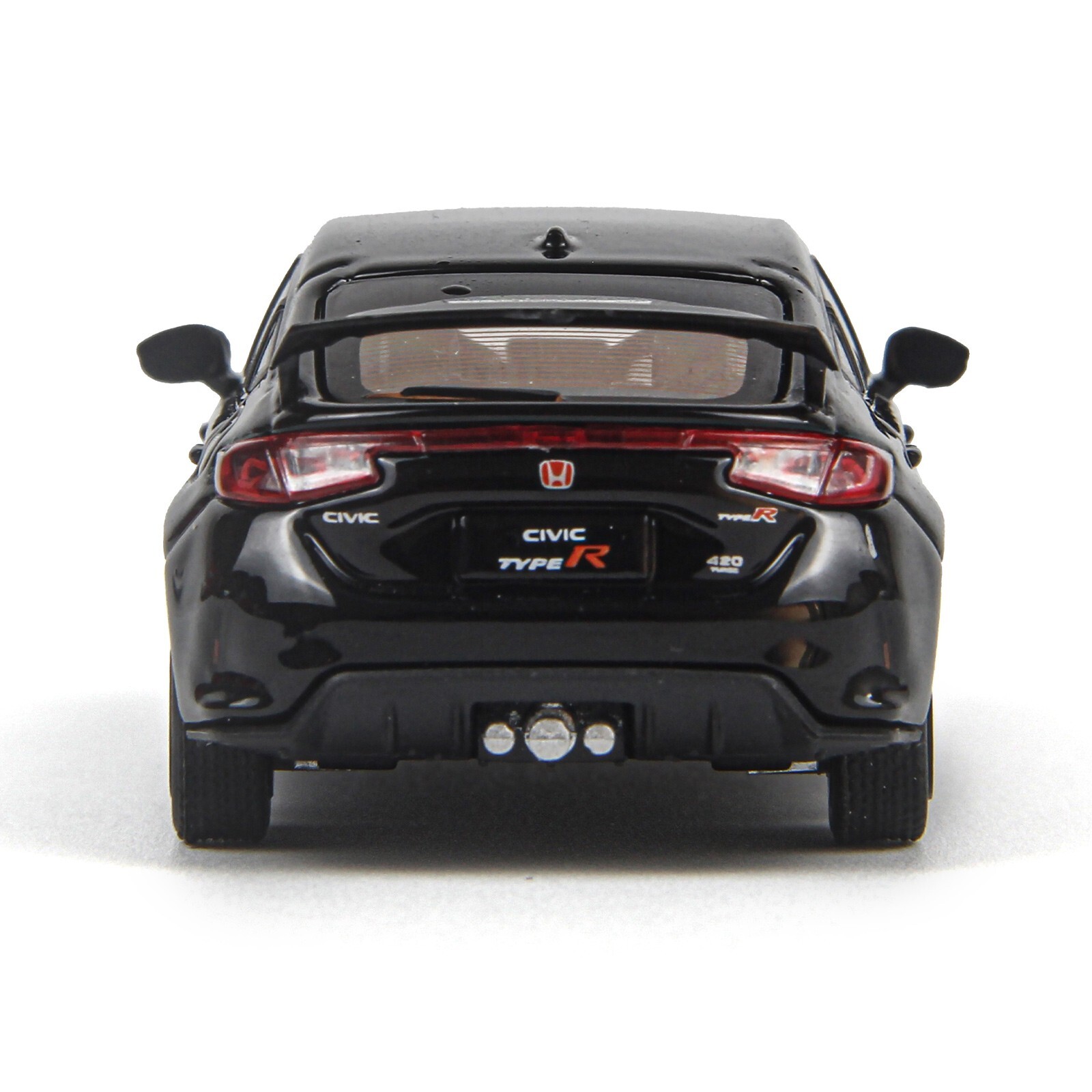 1:64 Scale Honda Civic Type-R FL5 Black Diecast Model Car Collectibles Gift Toy