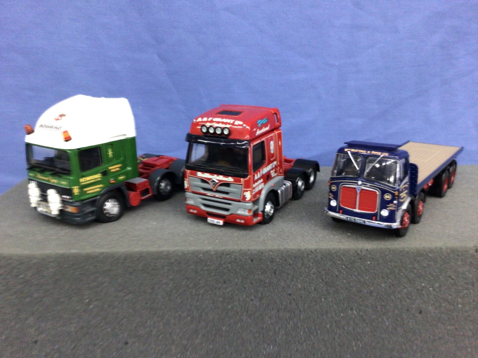 Corgi Lot ERF Foden AEC Tractor Flatbed 1/50 Excellent Used Heavy Nice!