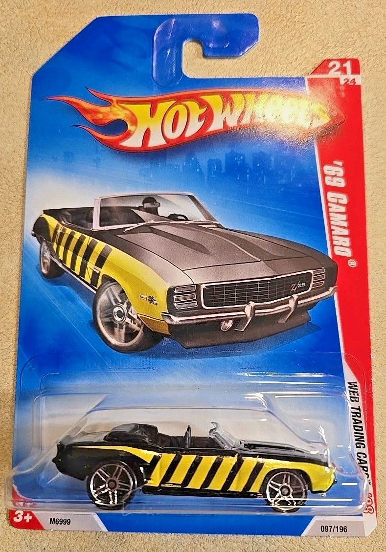 7 2008 Hot Wheels Web Trading Cars Challenger Camaro Chevelle Mega Duty Meyer