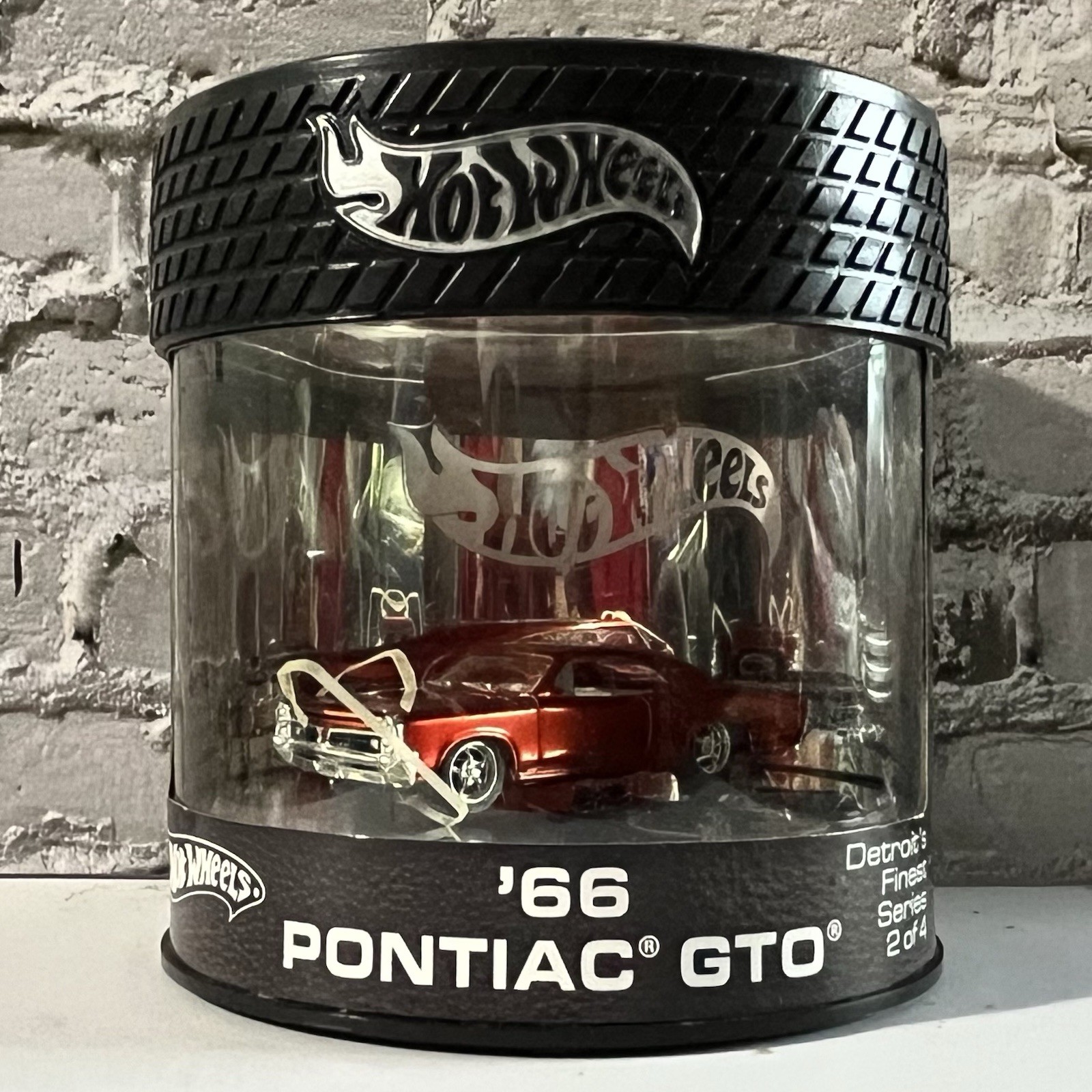 Hot Wheels • Oil Can • Detroit’s Finest • ‘66 Pontiac GTO • 2004
