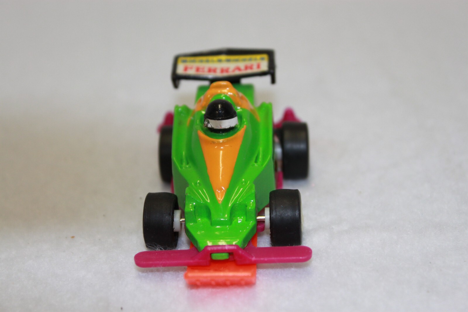 Vintage Micheln Ferrari Die Cast and Plastic Toy Car Green #33 Made In China