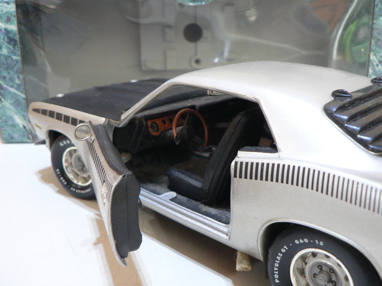 Vintage Ertl American Muscle 1970 Plymouth AAR Cuda Die Cast 1:18 Scale