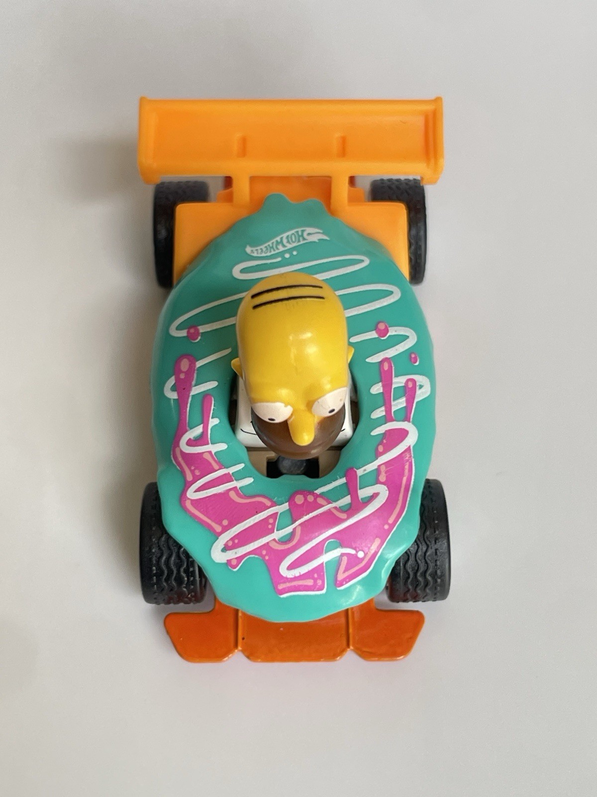 Hot Wheels The Simpsons Family Car + Homer Donut Drifter – CUSTOM WHEEL SWAP