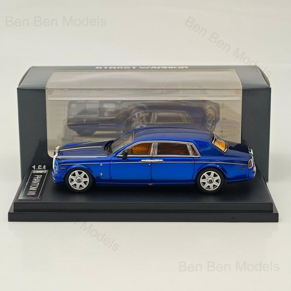 SW 1:64 Rolls-Royce Phantom VII 7 Luxury Sedan Sports Model Diecast Metal Car