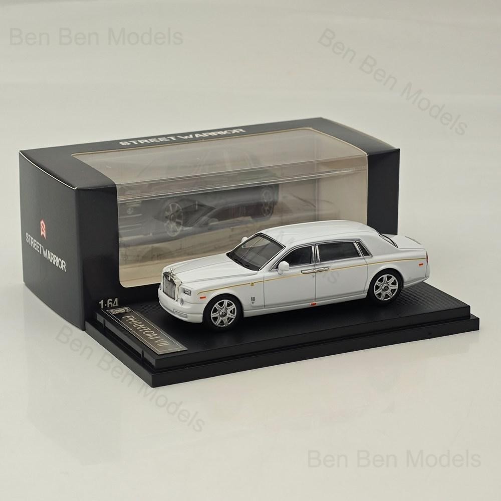 SW 1:64 Rolls-Royce Phantom VII 7 Luxury Sedan Sports Model Diecast Metal Car