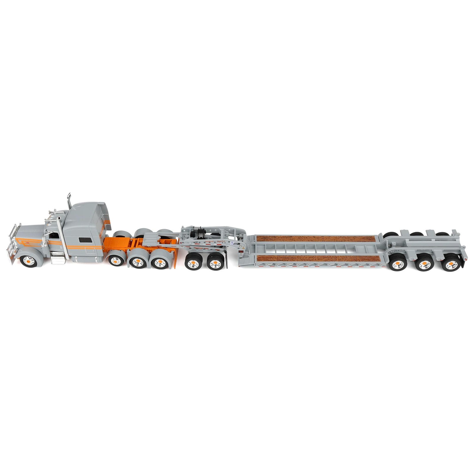 DCP 1/64 Peterbilt 389 Mid Roof Fontaine Magnitude Lowboy Trailer 60-2286