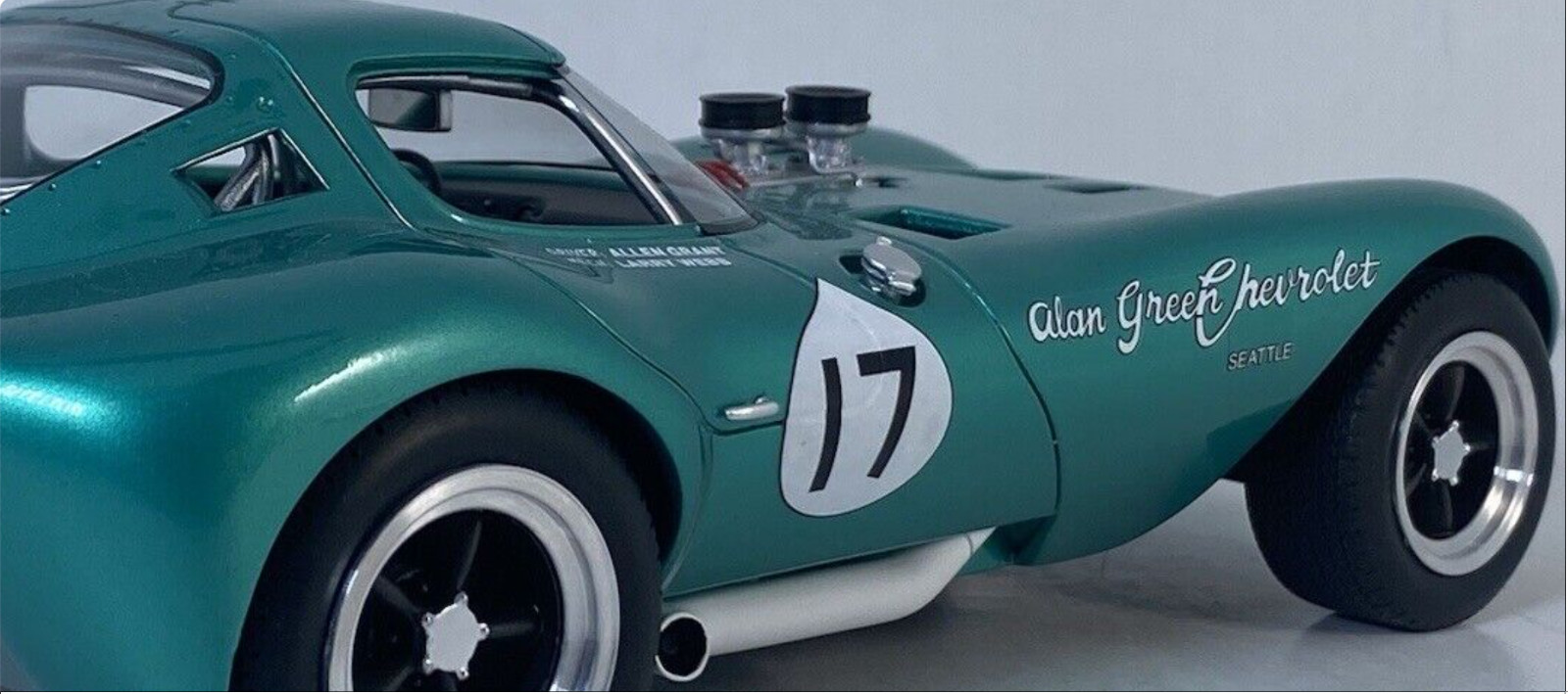 Race Car1 18Le Mans24Racing Custom Built1960s Vintage GT Concept Carousel Gray12