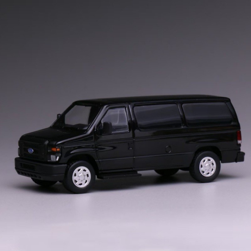 Black 1:64 Ford E350 PL Prisoner Van – Super Duty Die Cast Model Collection New