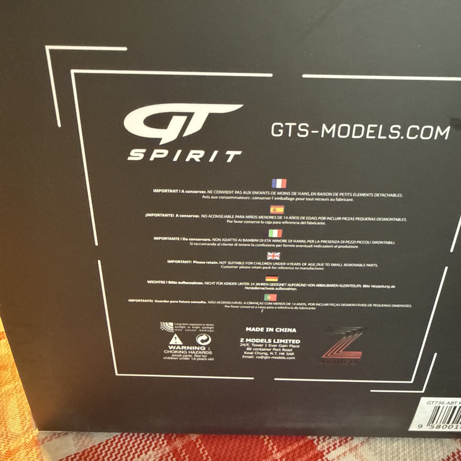 Audi RS4-S ABT B9 Avant Milano Red 2020 GT Spirit GT850 1:18 GTSPIRIT RS4 RS 4