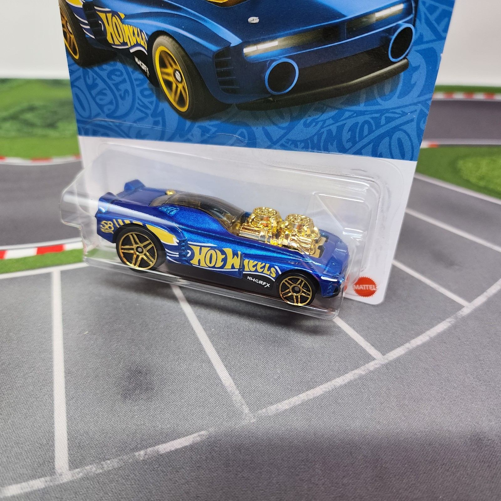 Rodger Dodger 2.0 #3/6 * Pearl & Chrome Hot Wheels 58th Anniversary Mix 2 R44