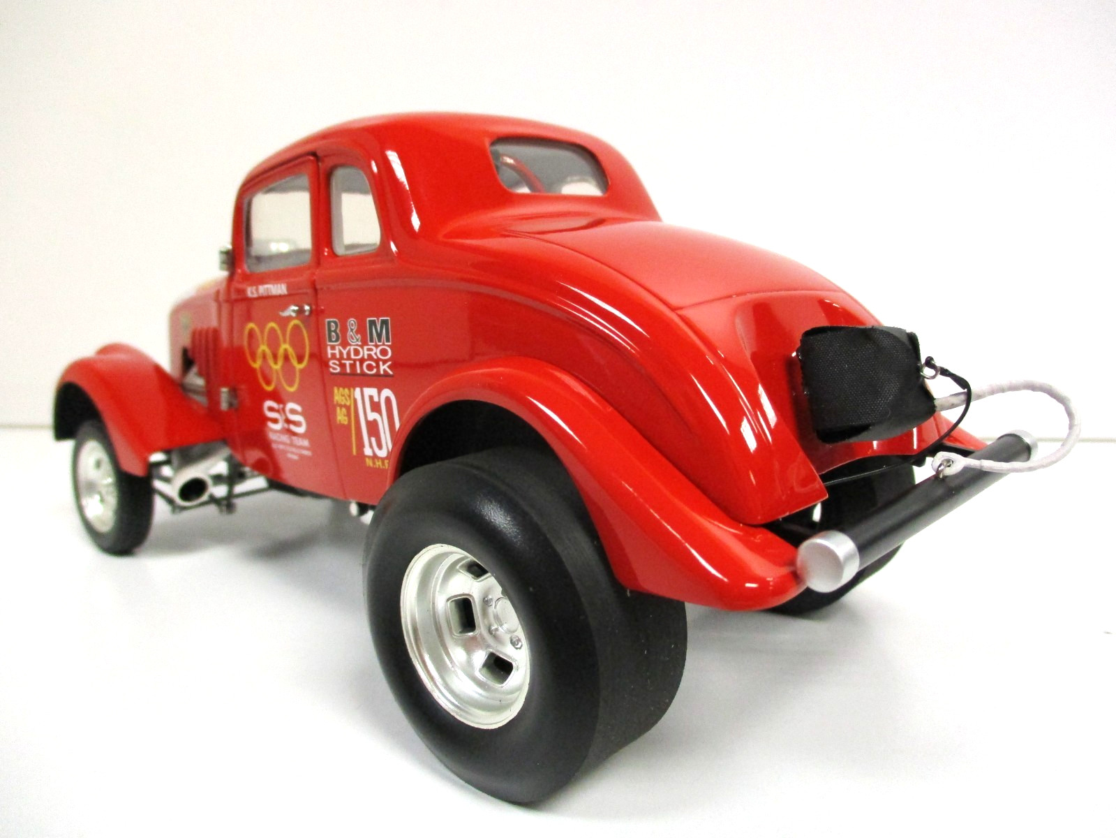 ACME – K.S. PITTMAN S&S RACING TEAM – 1933 WILLYS GASSER DRAG CAR – 1/18 DIECAST