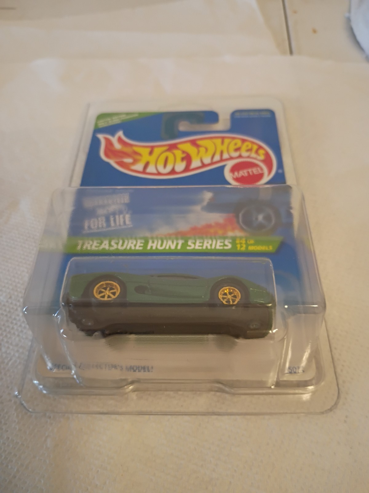⚡️1996 Hot Wheels Treasure Hunt Series Jaguar XJ220 1/25,000 Protective Shell