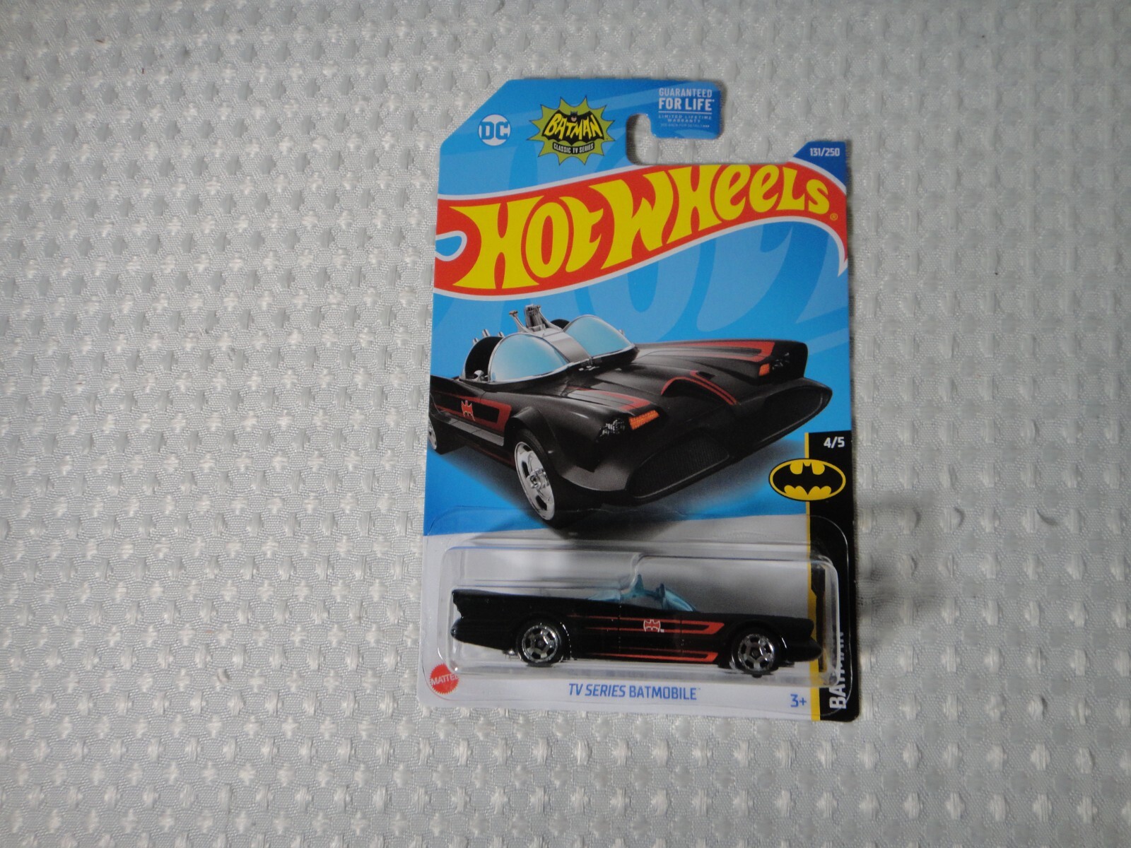 2022 Hot Wheels HW Batman Classic TV Series Batmobile 131/250 Black