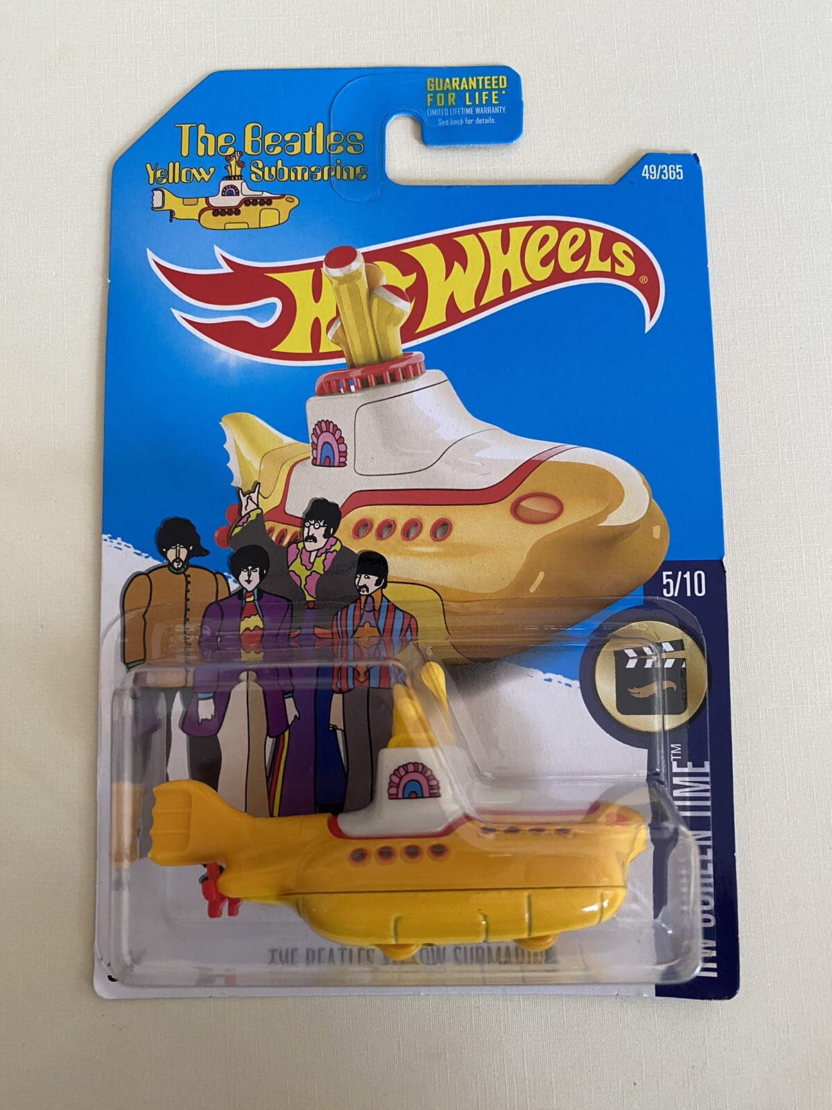 Beatles Yellow Submarine Hot Wheels HW Screen Time Sealed (2015)