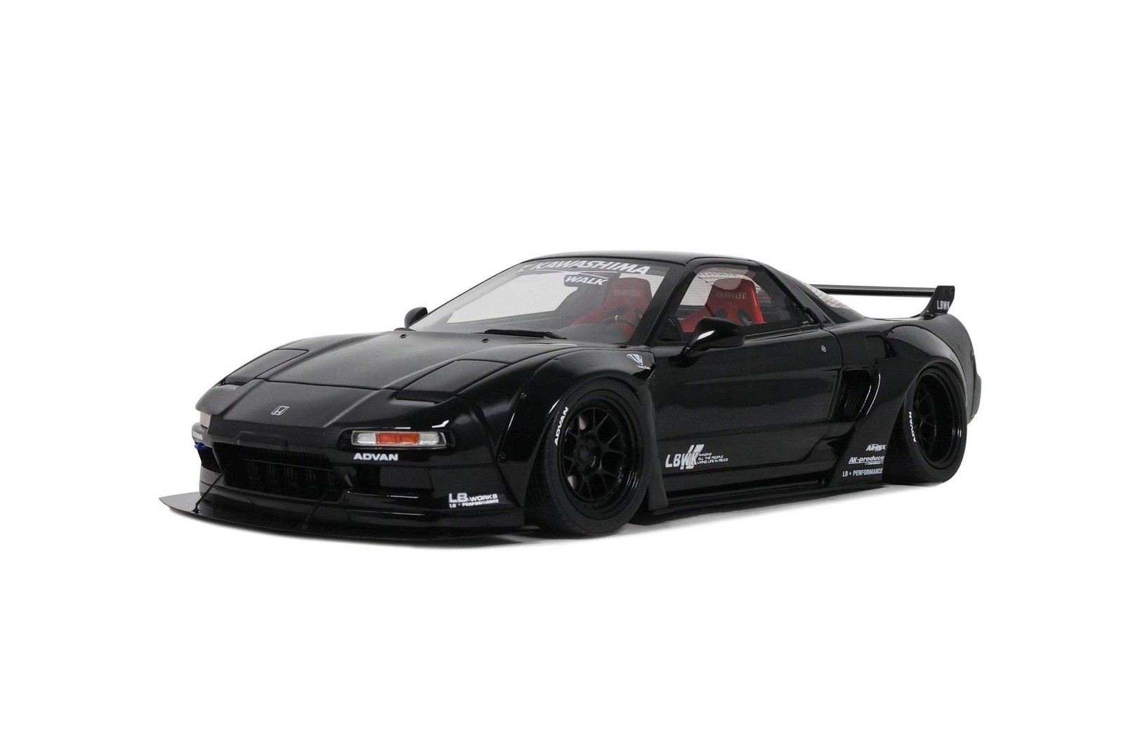 Otto 1991 Honda NSX NA1 LB-Works (Liberty Walk) 2020 Black 1:18 OT1211