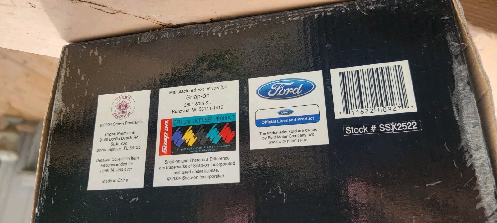 Snap-on 1969 Ford Mustang Boss 429 1 24 Scale Die Cast Replica
