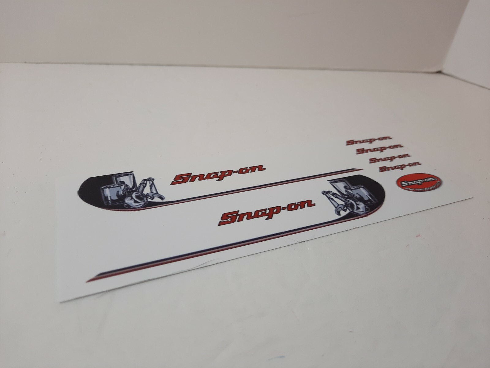Snap-on truck waterslide decal-fits 1/64 Greenlight Box Truck-TRUCK NOT INCLUDED