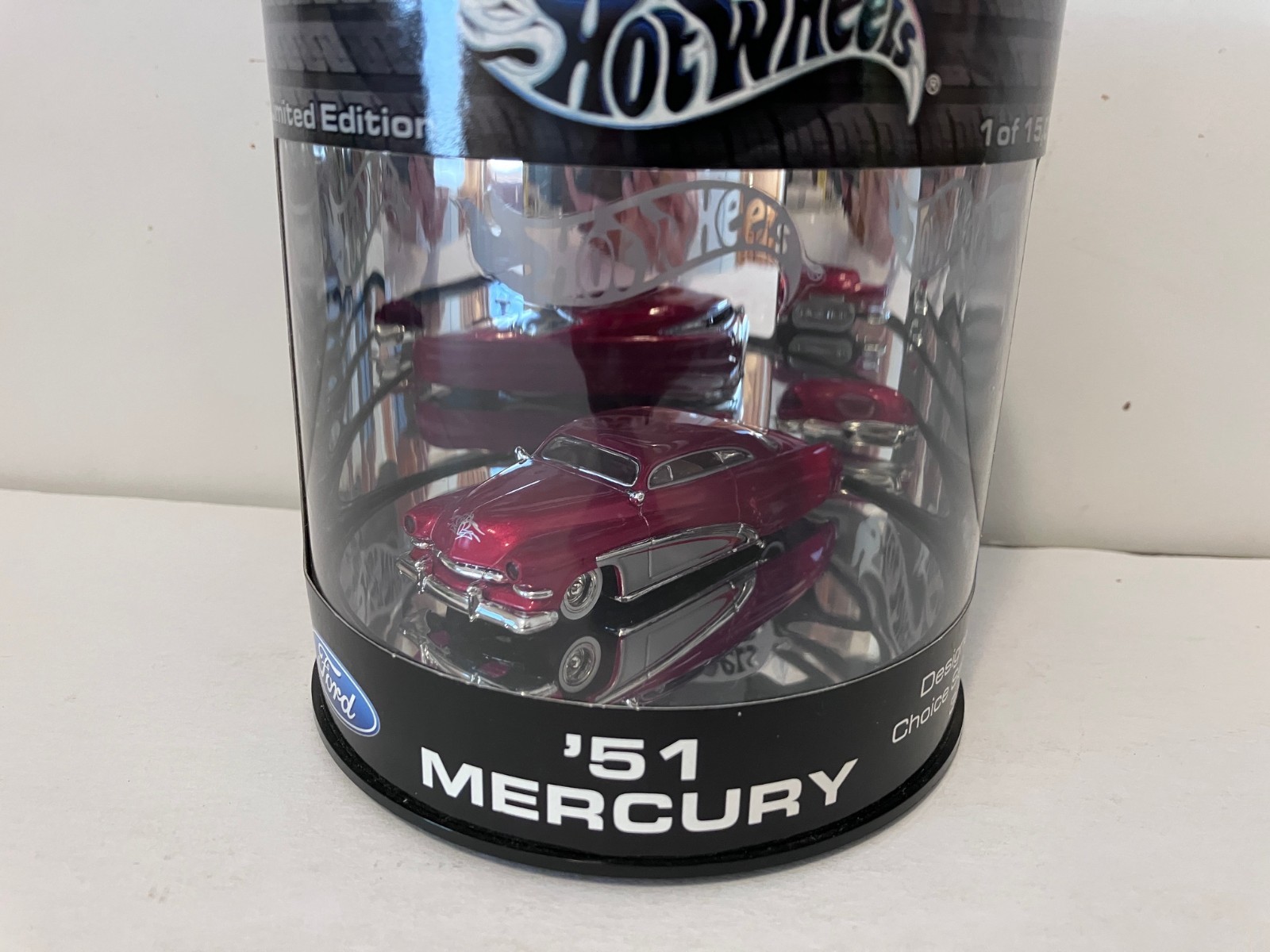 Hot Wheels Oil Can Designer’s Choice Series ’51 Mercury 3 of 4 Red